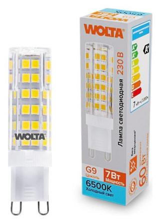 Лампа светодиодная Wolta  G9 7Вт 6500K WSTD-JCD-7W6KG9-C