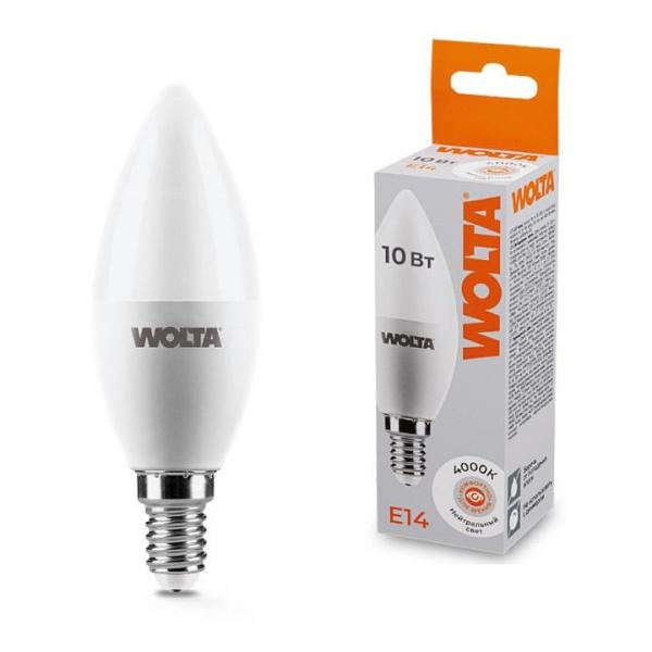 Лампа светодиодная Wolta  E14 10Вт 4000K 25SC10E14