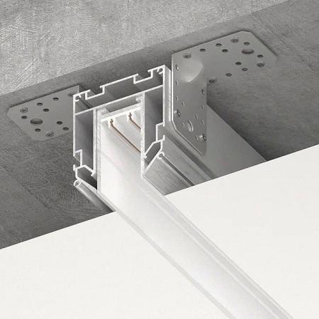 Трек встраиваемый Luminotti SLIMLINE L.200.2M.WH.3
