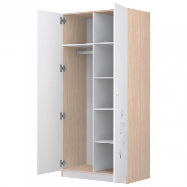 Шкаф платяной Polini kids French 1230 Amis