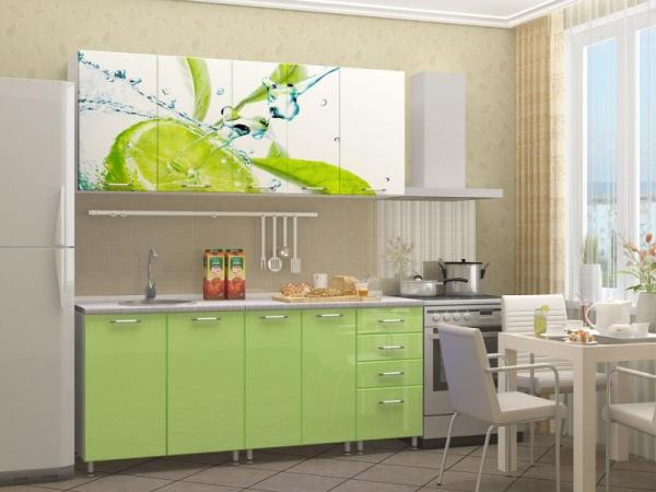 Гарнитур кухонный Лайм 1.8 м