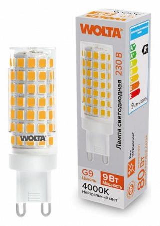 Лампа светодиодная Wolta  G9 9Вт 4000K WSTD-JCD-9W4KG9-C