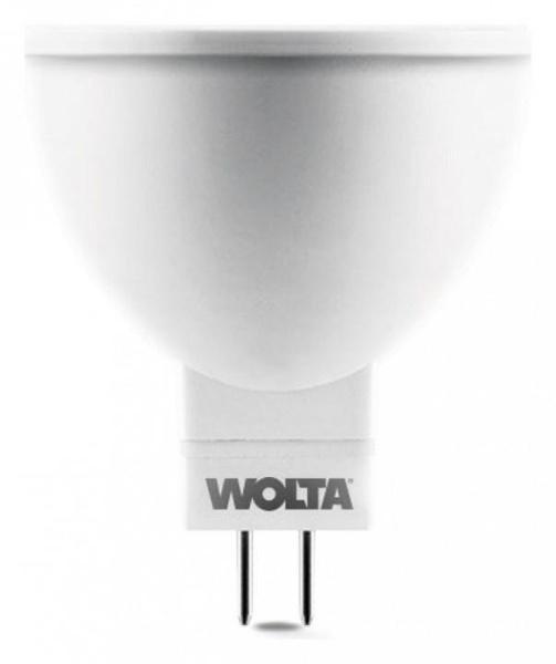 Лампа светодиодная Wolta  GU5.3 7.5Вт 6500K 25WMR16-220-7.5GU5.3