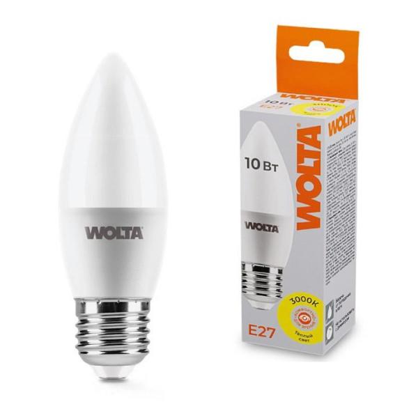 Лампа светодиодная Wolta  E27 10Вт 3000K 25YC10E27