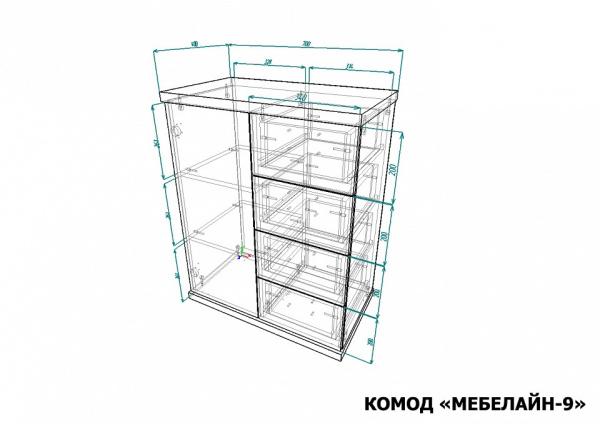 Комод Мебелайн-9