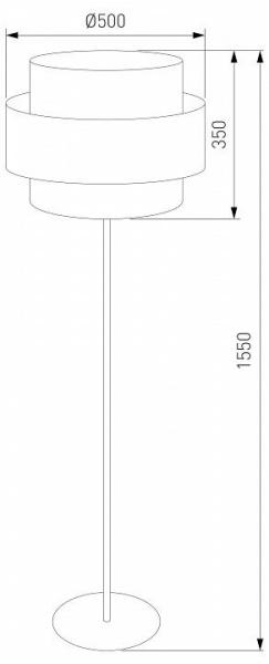 Торшер TK Lighting Calisto 5405 Calisto