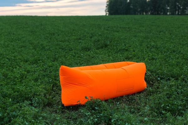 Лежак надувной Lamzac Airpuf Оранжевый