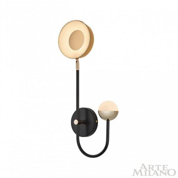 Бра Arte Milano Ferrara-73210 273299/1+1 BK/GD